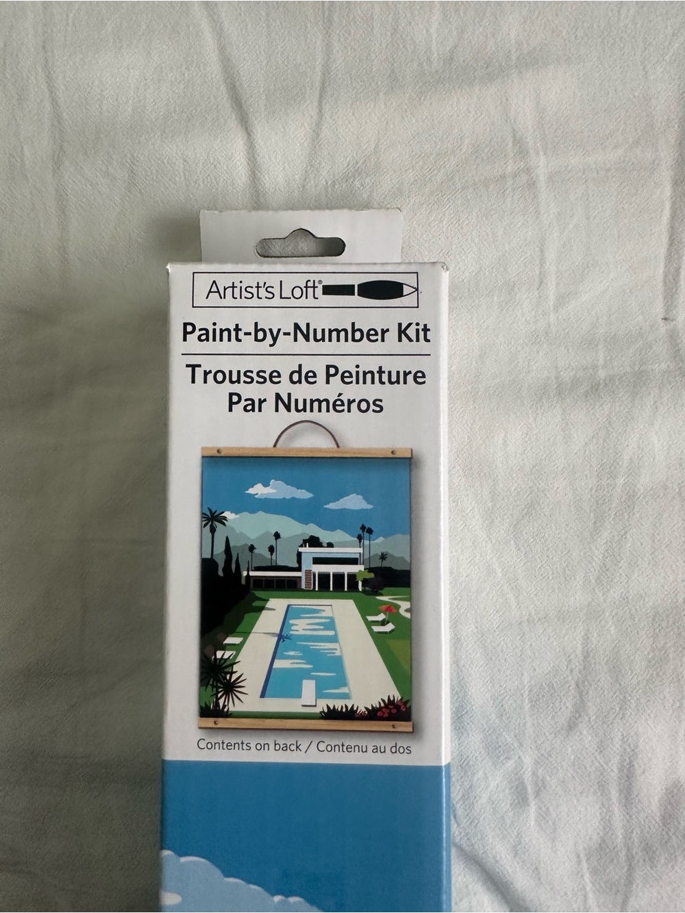 Michaels Artist's Loft Paint-by-Number Kit in Blue and Green